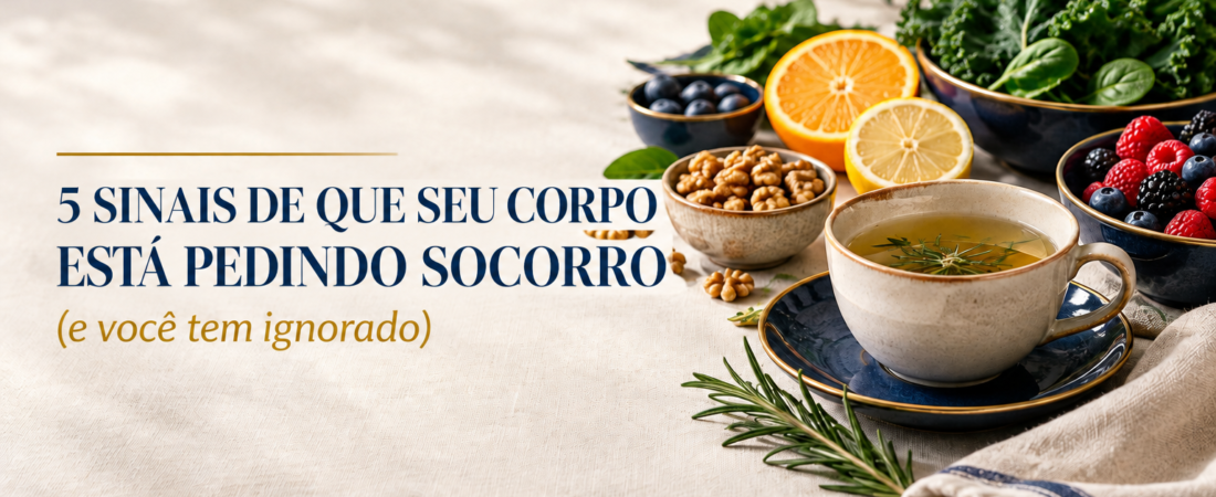 5 sinais de que seu corpo está pedindo socorro (e você tem ignorado)