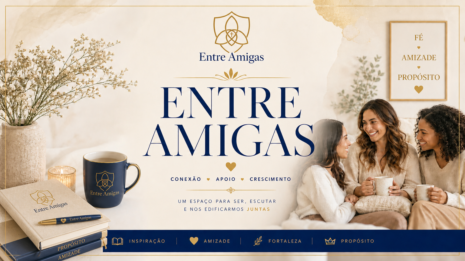 Banner entre amigas