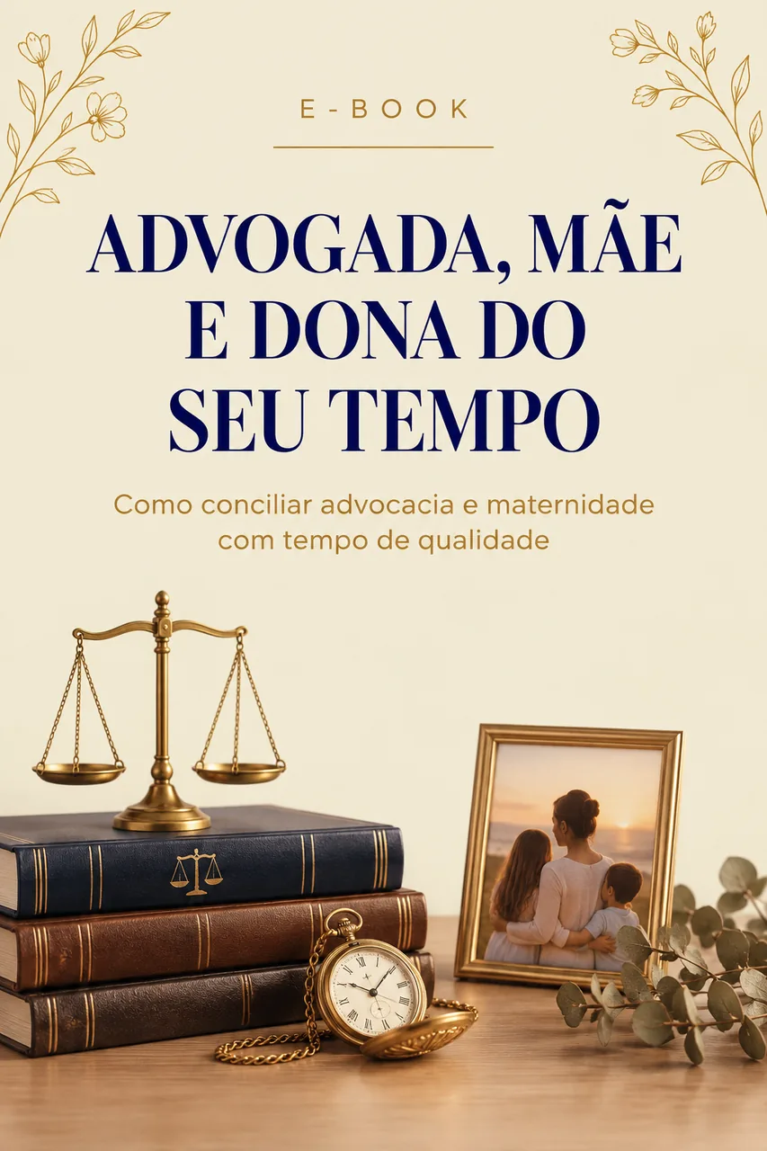 Capa do eBook Advogada, Mãe e Dona do Seu Tempo
