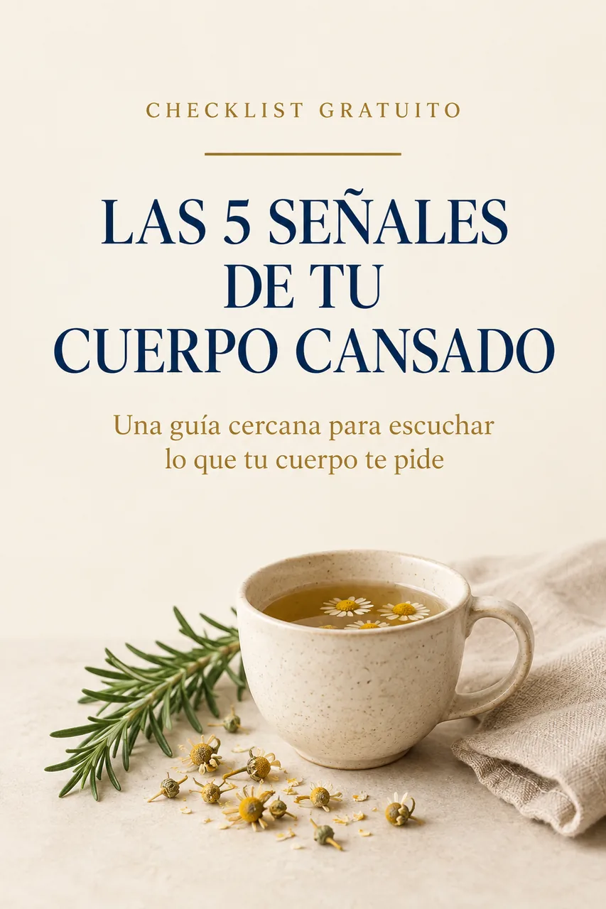 Checklist: Las 5 Señales de tu Cuerpo Cansado