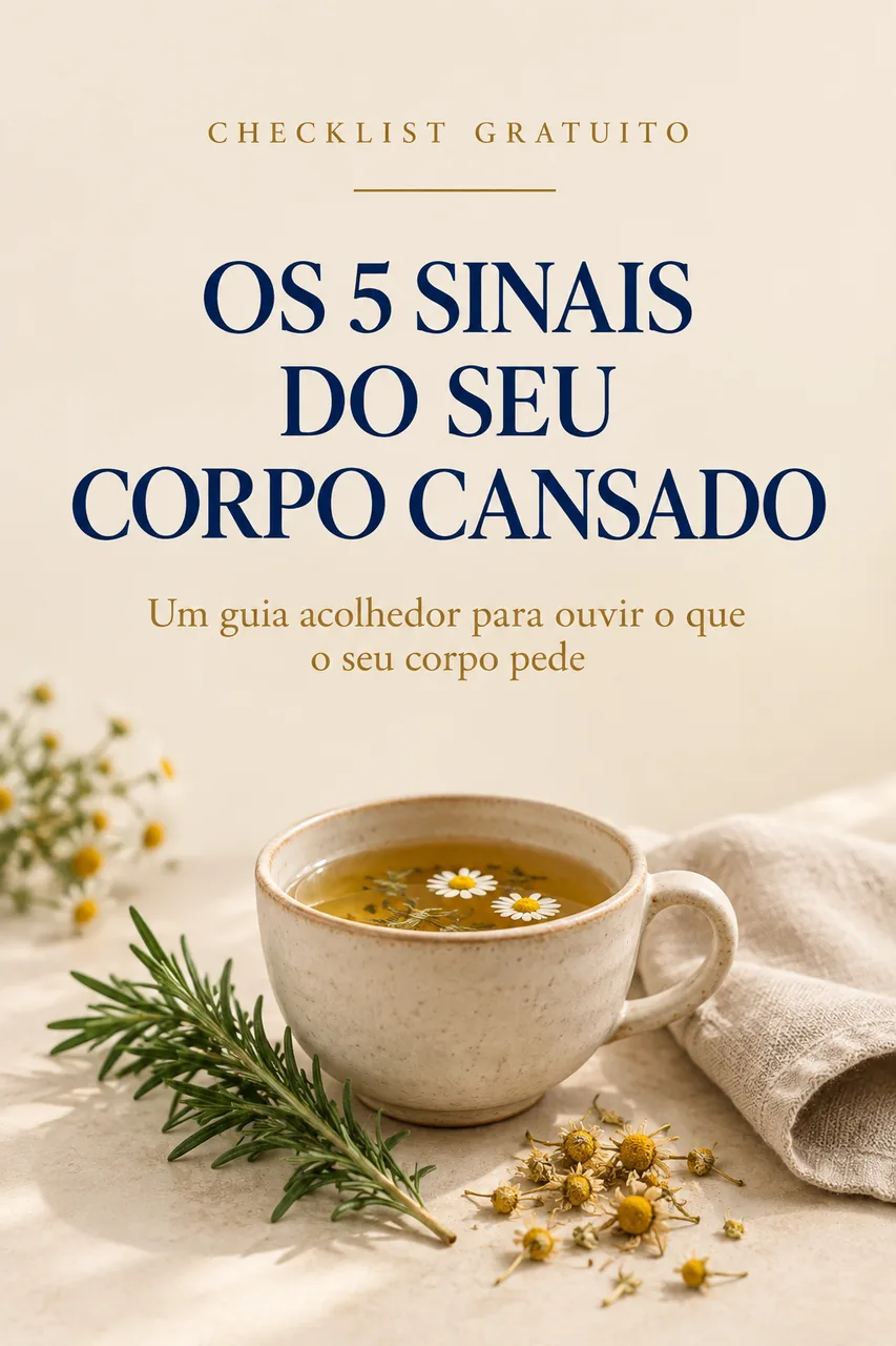 Checklist: Os 5 Sinais do Seu Corpo Cansado